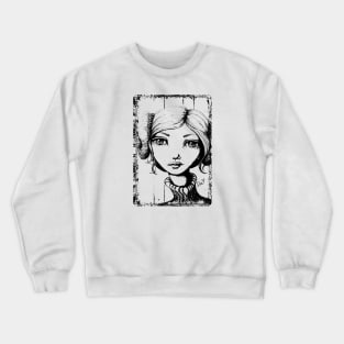 Space Buns - Outline Version Crewneck Sweatshirt